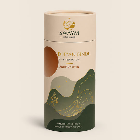 Dhyan Bindu | Ayurvedic Bamboo-less Dhoop for Meditation & Mindful Presence