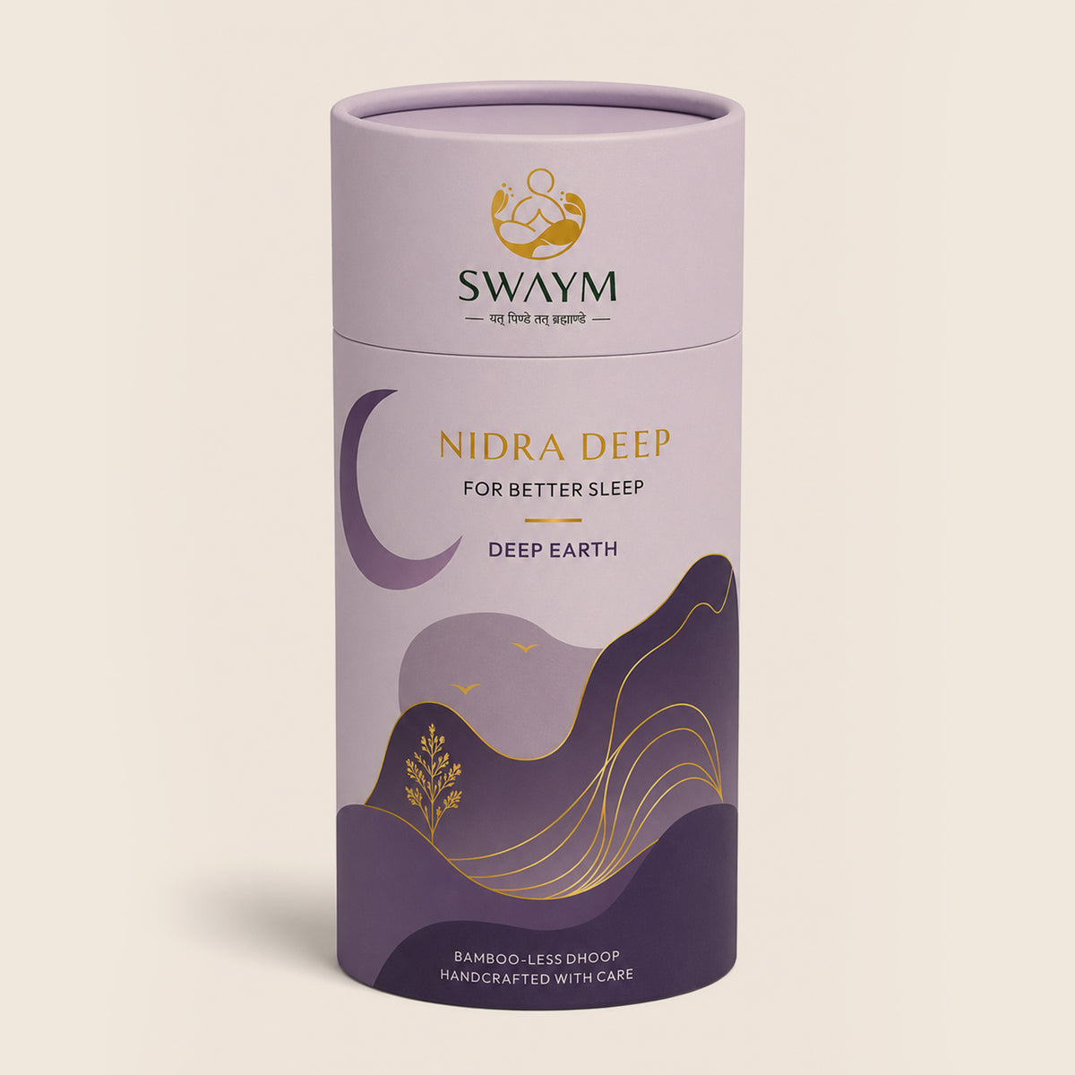 Nidra Deep | Ayurvedic Bamboo-less Dhoop for Deep Sleep & Relaxation